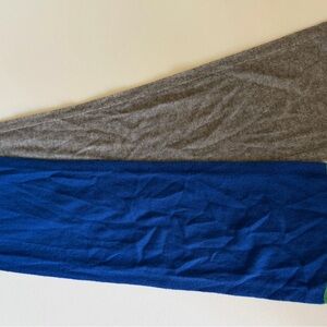 NWT Talbots Blue and Gray Scarf